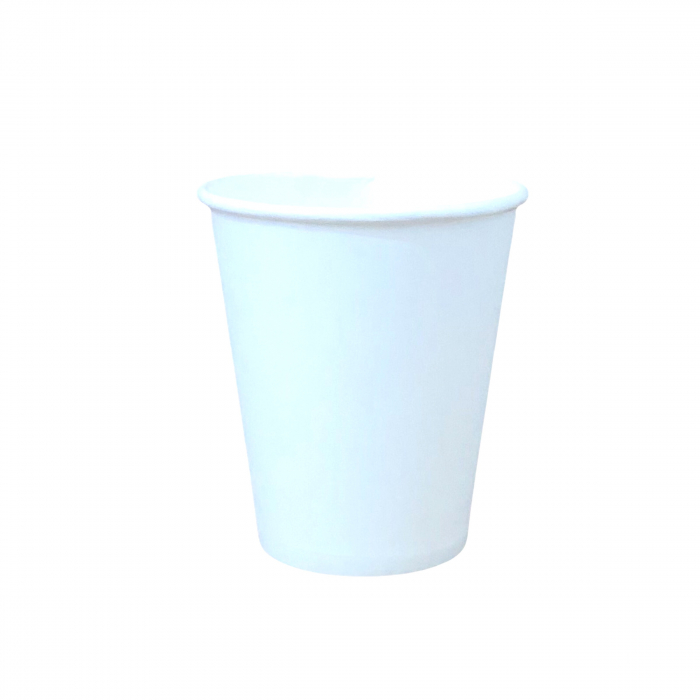 Pahare carton alb, 8oz (240 ml), 100 buc/set [1]