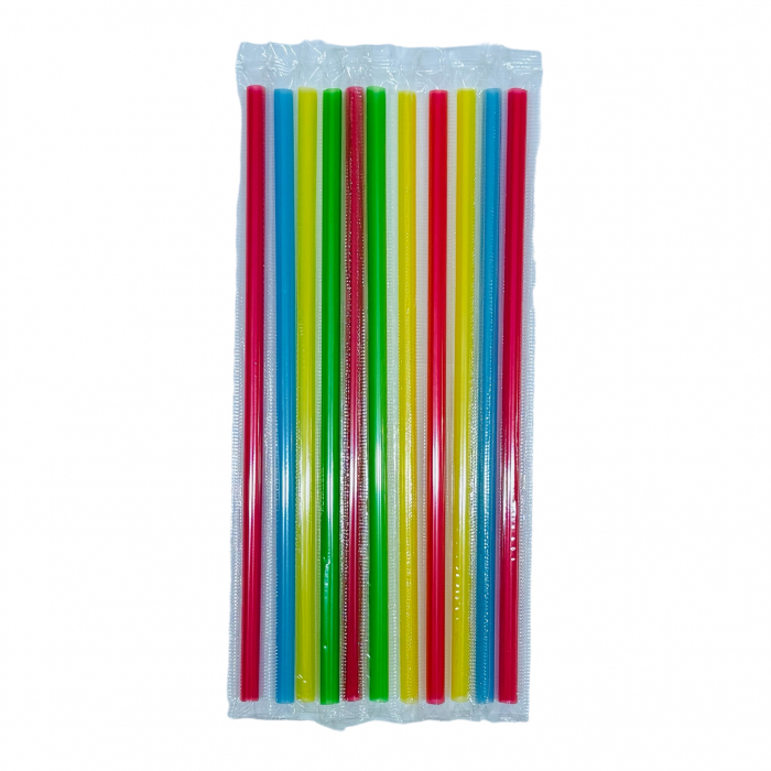 PAIE JUMBO DREPTE COLOR AMBALATE INDIVIDUAL PP REUSE 240x7 MM  1000 BUC/SET [1]