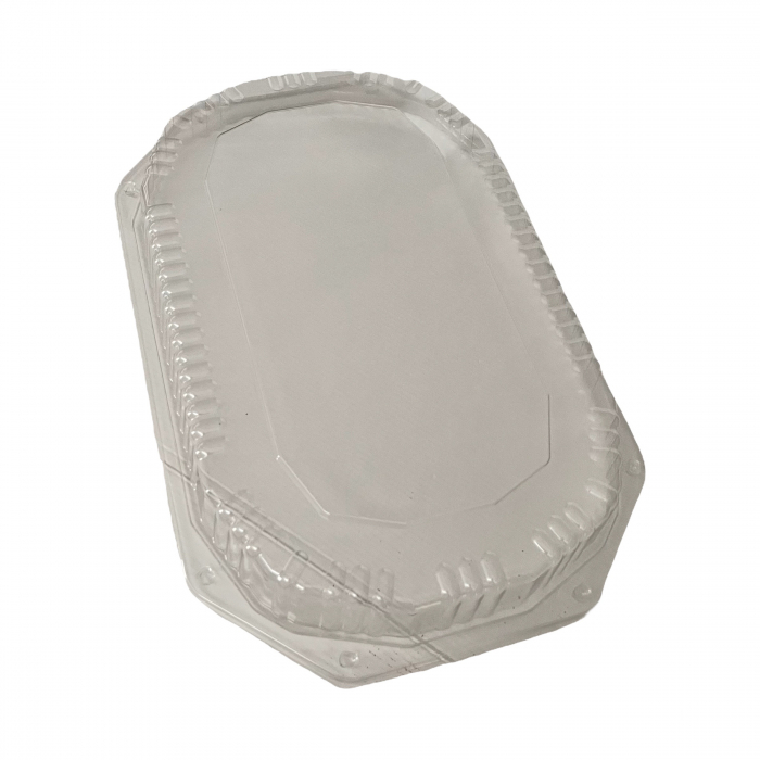 Platouri negre cu capac transparent 43 cm [4]