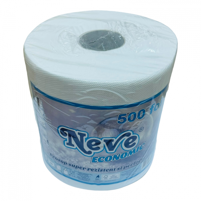 Rola hartie super rezistent 2 straturi, 500 foi [1]
