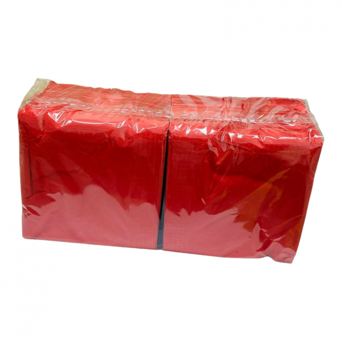Servetele de masa Rosii, 33x33 cm, 2 straturi 250 buc [1]