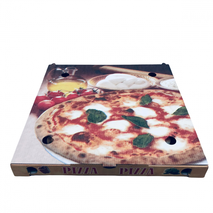 Cutii pizza 32,5x32,5x3 cm, 100/bax [2]