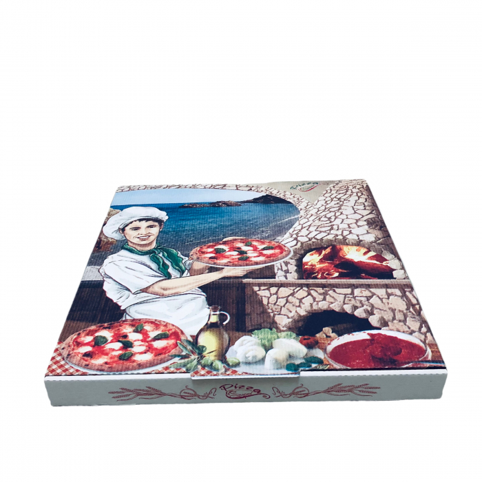 Cutii pizza 40x40x4 cm, 100/bax [2]