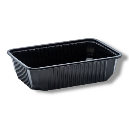 Ambalaje alimentare - Caserolă PP Microunde 750 cc – set 50 buc cu capac | Ambalaje alimentare, catering, take-away