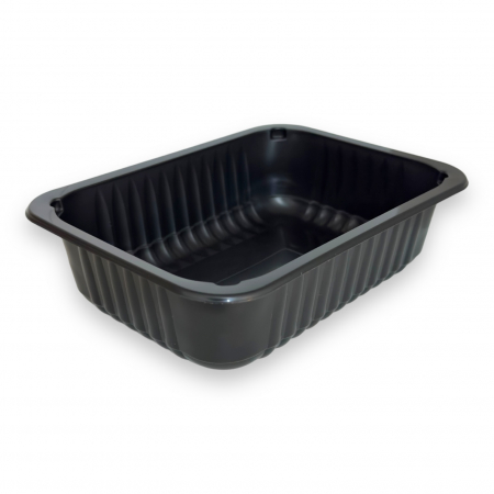 Caserole PP termosudabile 187x137xh50 mm – ideale pentru paste și meniuri copii în grădinițe și școli [1]