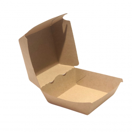 Ambalaje alimentare - Cutii burger kraft www.packtogo.ro