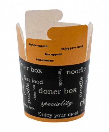 Ambalaje alimentare - Donner box carton color, 26 oz, 50 buc/set