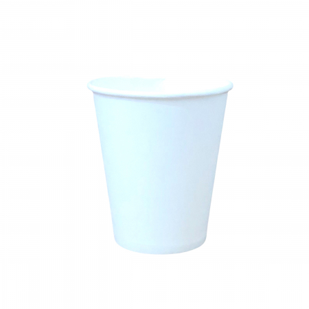 Pahare si accesorii - Pahare carton alb, 8oz (240 ml), 100 buc/set