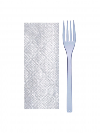 Ambalaje alimentare - Set tacam furculita lux transparenta 100 buc