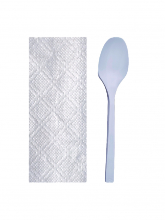 Ambalaje alimentare - Set tacam lingura lux reutilizabil 100 buc