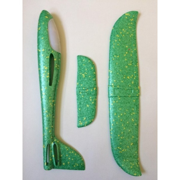 Avion Din Spuma Verde 45 Cm [3]