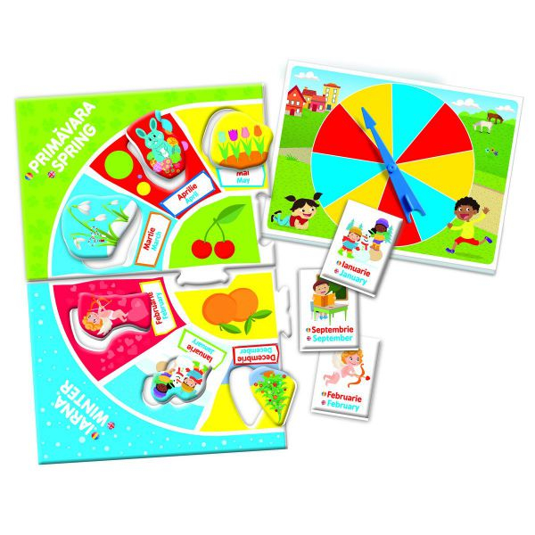 Joc Educativ - Invata Lunile Si Anotimpurile [2]