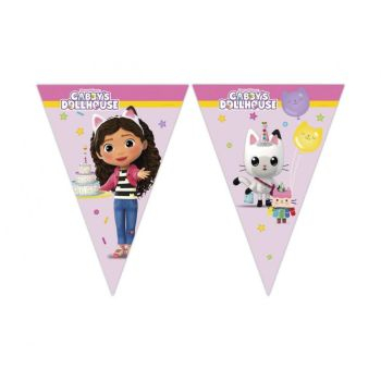 Banner litere Happy Birthday Gabby's Dollhouse 230 cm [2]