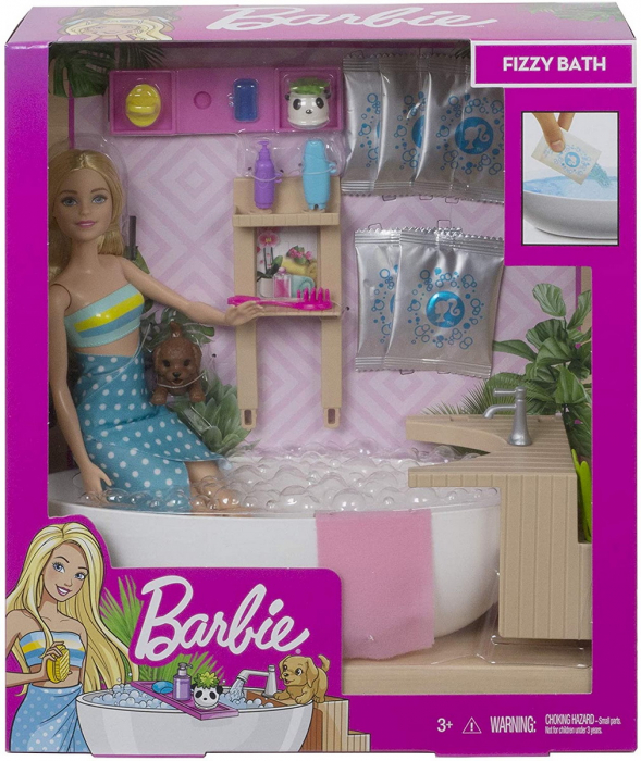 BARBIE SET CU PAPUSA O BAIE RELAXANTA [7]