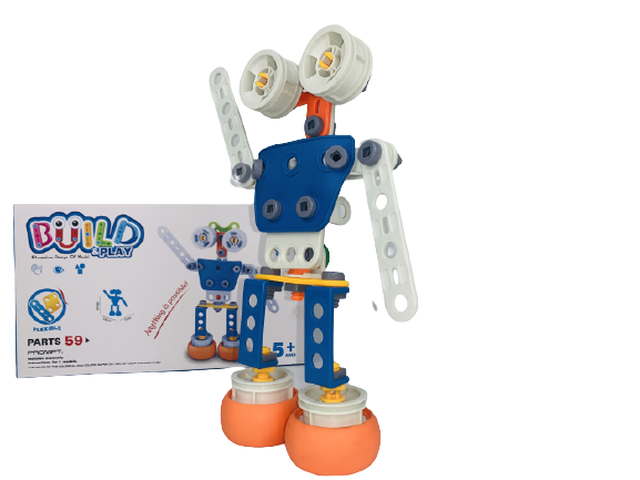 Set de constructie Robotul, 59 piese [2]