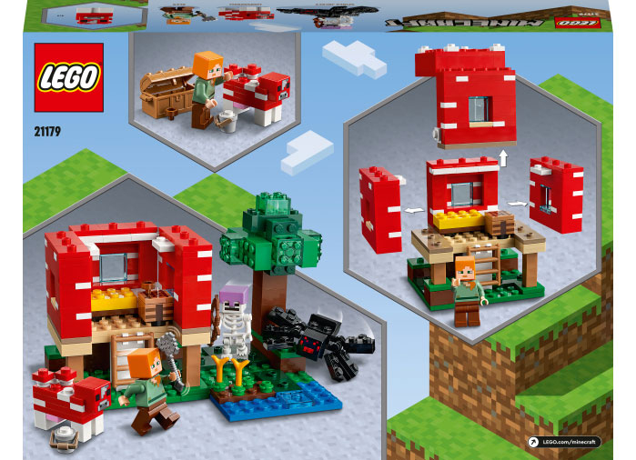Casa ciuperca LEGO Minecraft [3]