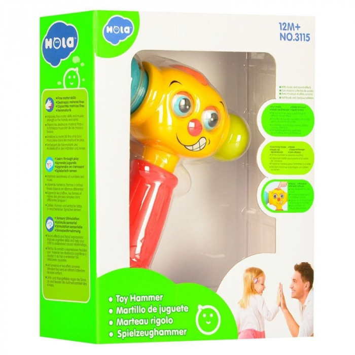 Ciocan interactiv cu lumini si sunete [2]