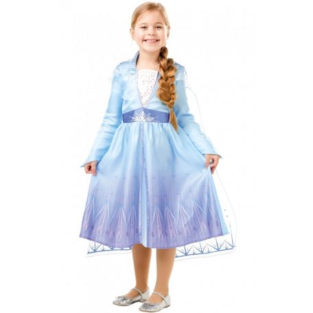Costum Elsa Disney Frozen II, marimea 7-8 Ani [3]