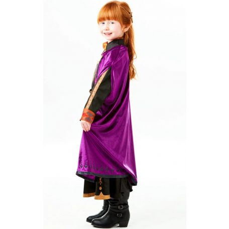Costum Anna de calatorie  Disney Frozen II, marimea 7-8 Ani [6]