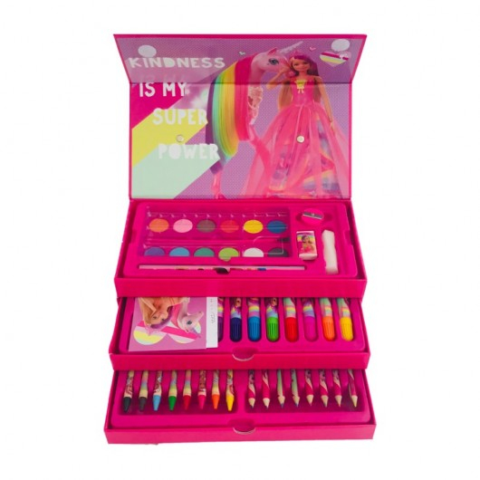 Set pictura 41 piese Barbie pentru gradinita sau scoala [2]