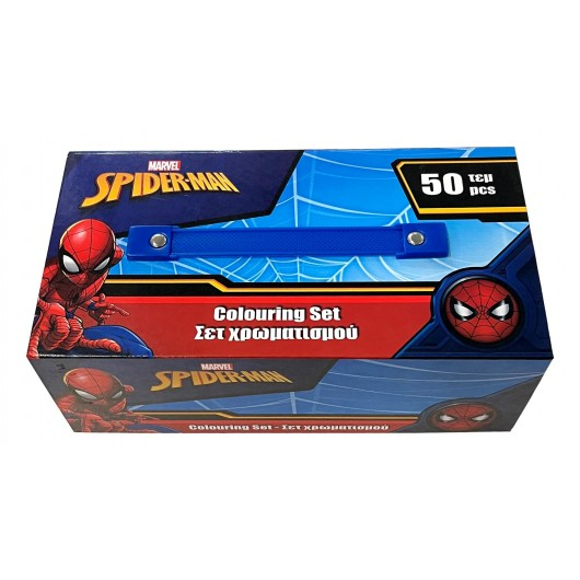 Cutie de colorat cu sertare Spiderman [2]