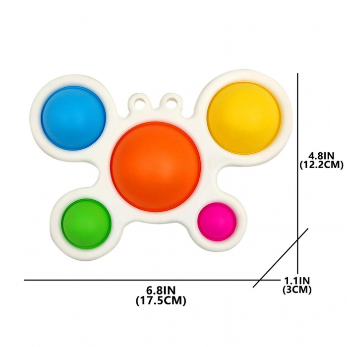 Jucarie Dimple, Crab Multicolor [2]