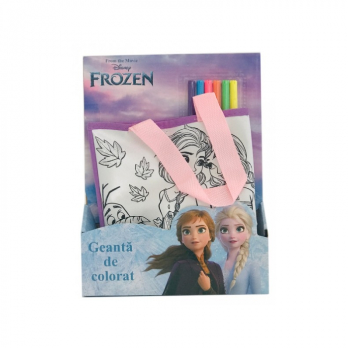 Geanta de colorat Frozen [2]