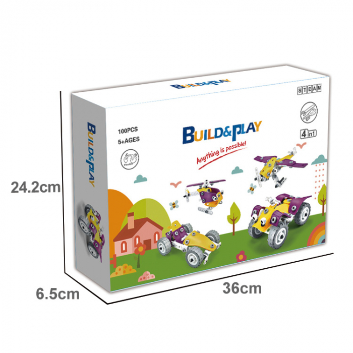 Set de constructie 4 in 1 [3]