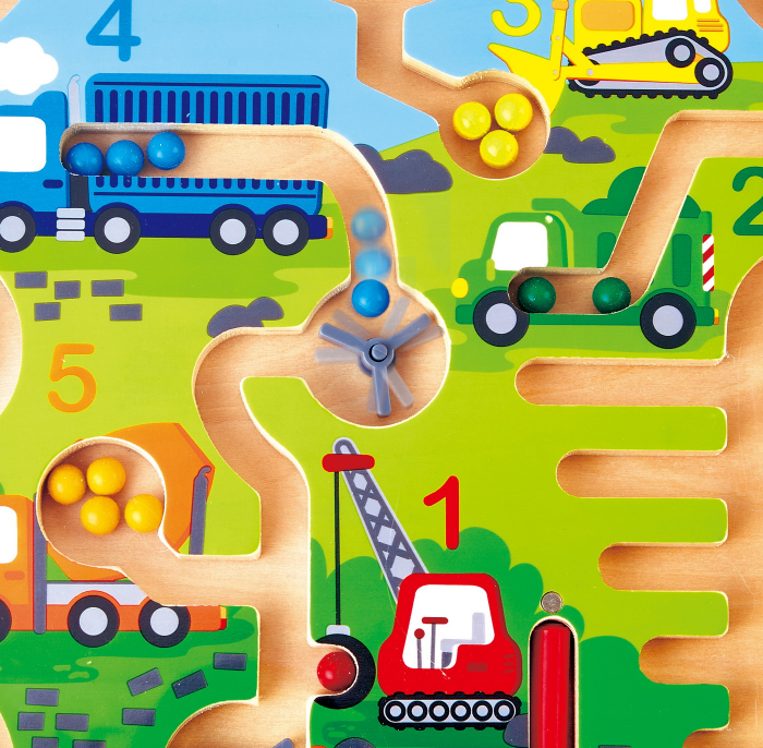 Hape Labirint Magnetic Constructii Si Numere [2]