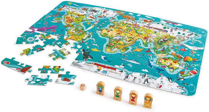 Hape Puzzle 2 In 1 Turul Lumii [2]