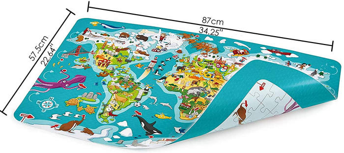 Hape Puzzle 2 In 1 Turul Lumii [5]