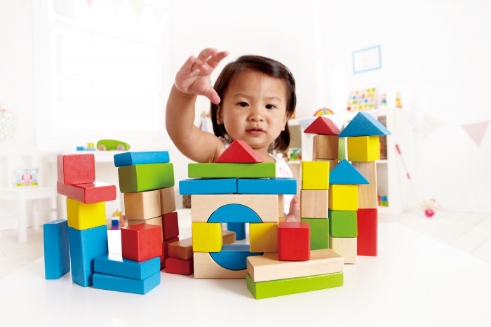 HAPE SET PIESE DE CONSTRUIT MULTICOLOR [12]