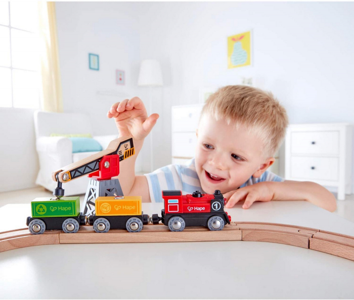 Hape Tren livrare marfa [3]