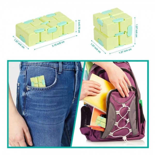 Infinity Magic Cube- Galben/ Albastru [4]