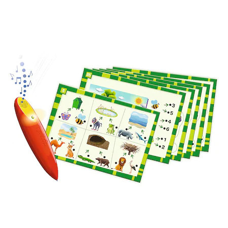 Joc educativ Micul explorator - Animalele, cu creion magic [2]