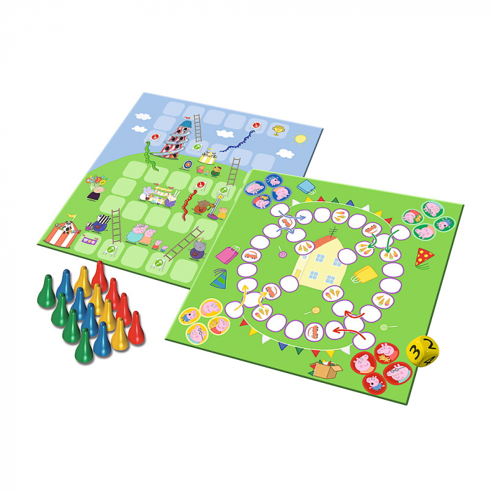 Joc Peppa Pig 2In1 Ludo Si Serpisori Scari [2]