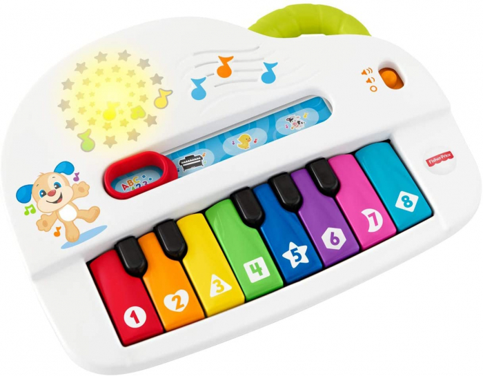 Jucarie bebelusi Fisher Price - Laugh&Learn, Pianul interactiv, lb. romana [5]