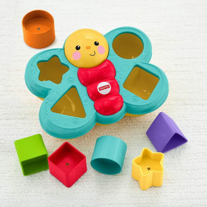 Jucarie interactiva Fisher Price, Fluturas cu Forme si Activitati [8]