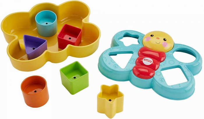 Jucarie interactiva Fisher Price, Fluturas cu Forme si Activitati [7]