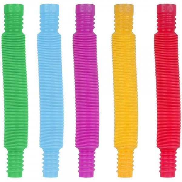 Jucarie Senzoriala Tube, Super Elastic diverse culori [3]
