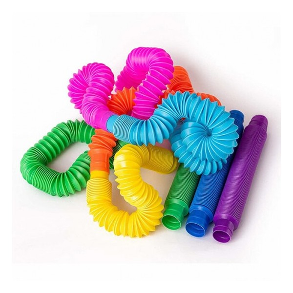 Jucarie Senzoriala Tube, Super Elastic diverse culori [2]