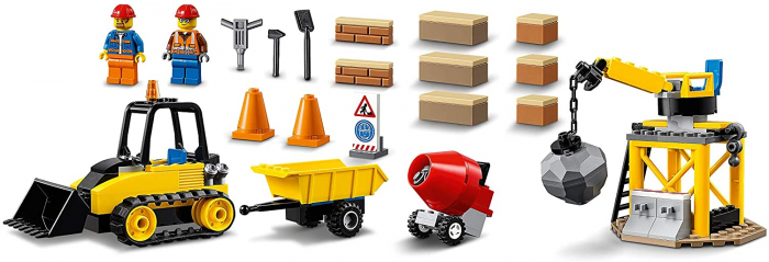 LEGO CITY BULDOZER PENTRU CONSTRUCTII 60252 [5]