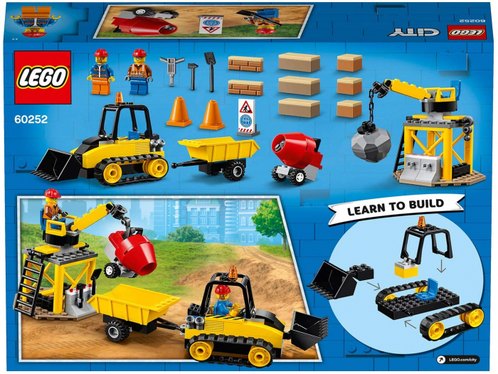LEGO CITY BULDOZER PENTRU CONSTRUCTII 60252 [8]