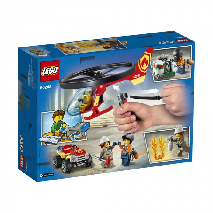 LEGO CITY INTERVENTIE CU ELICOPTERUL DE POMPIERI 60248 [9]