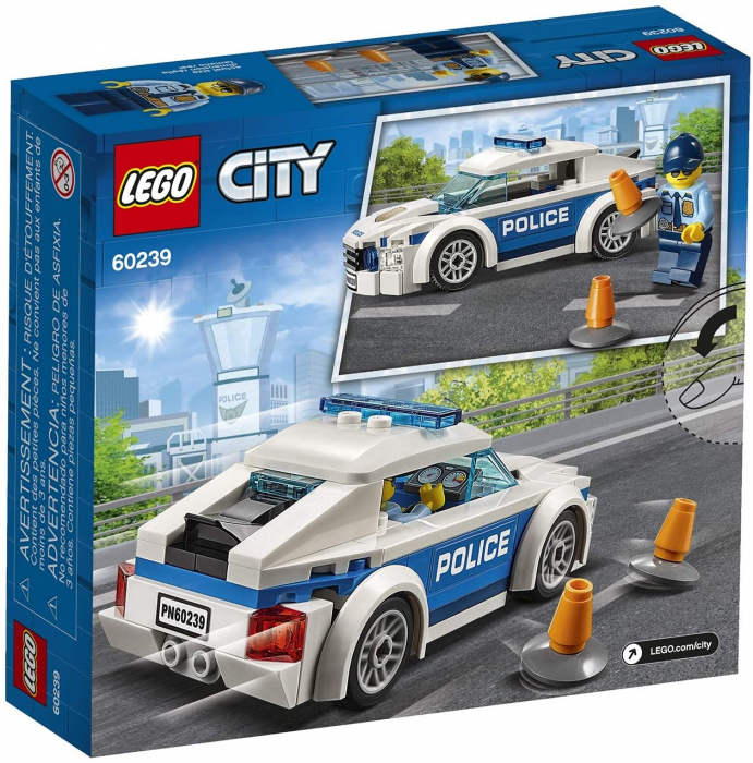 LEGO CITY MASINA DE POLITIE PENTRU PATRULARE 60239 [9]