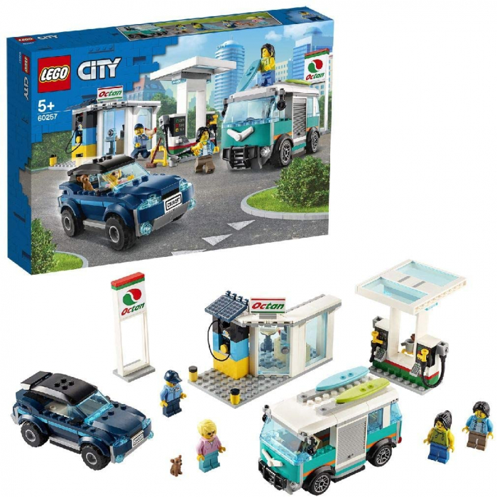 LEGO CITY STATIE DE SERVICE 60257 [4]