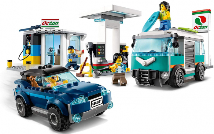 LEGO CITY STATIE DE SERVICE 60257 [2]