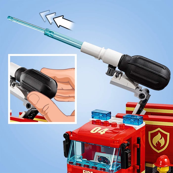 LEGO CITY STINGEREA INCENDIUL DE LA BURGER BAR 60214 [8]