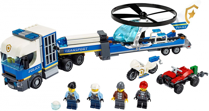 LEGO CITY TRANSPORTUL ELICOPTERULUI DE POLITIE 60244 [7]