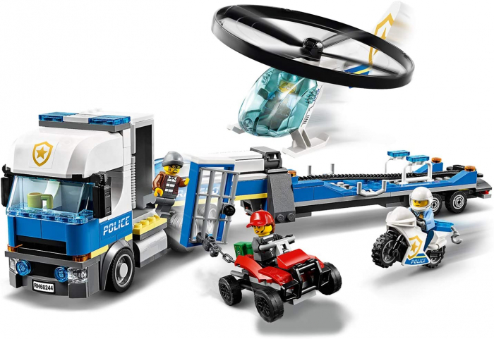 LEGO CITY TRANSPORTUL ELICOPTERULUI DE POLITIE 60244 [2]
